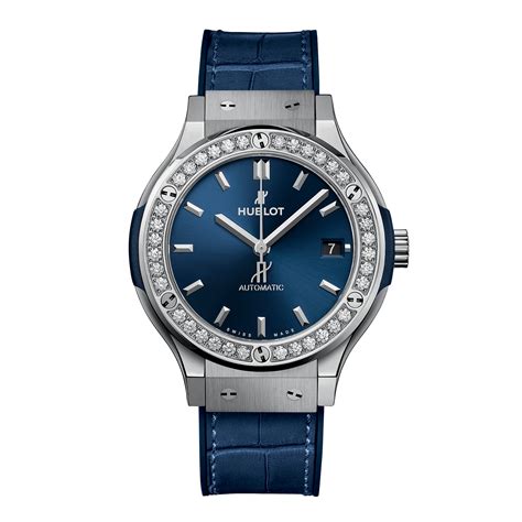 hublot bleu femme|hublot ladies watches.